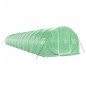 vidaXL Invernadero con estructura de acero verde 48 m² 16x3x2 m vidaXL Invernadero con estructura de acero verde 48 m² 16x3x2 m