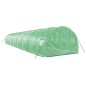 vidaXL Invernadero con estructura de acero verde 48 m² 16x3x2 m vidaXL Invernadero con estructura de acero verde 48 m² 16x3x2 m