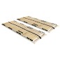vidaXL Somieres de cama 2 uds con 28 láminas 7 zonas 70x200 cm vidaXL Somieres de cama 2 uds con 28 láminas 7 zonas 70x200 cm