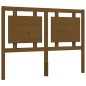 vidaXL Estructura de cama matrimonio con cabecero madera marrón miel vidaXL Estructura de cama matrimonio con cabecero madera marrón miel