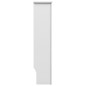 vidaXL Cubiertas para radiador 2 unidades MDF blanco 152x19x81,5 cm vidaXL Cubiertas para radiador 2 unidades MDF blanco 152x19x81,5 cm