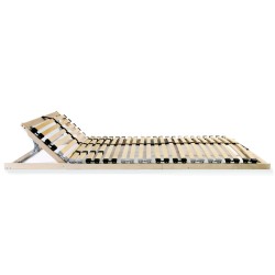 vidaXL Somieres de cama 2 uds con 28 láminas 7 zonas 80x200 cm