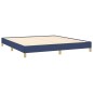 vidaXL Estructura de cama tela azul 180x200 cm vidaXL Estructura de cama tela azul 180x200 cm