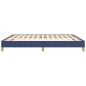 vidaXL Estructura de cama tela azul 180x200 cm vidaXL Estructura de cama tela azul 180x200 cm