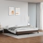 vidaXL Estructura de cama de cuero sintético marrón 160x200 cm vidaXL Estructura de cama de cuero sintético marrón 160x200 cm