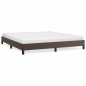 vidaXL Estructura de cama de cuero sintético marrón 160x200 cm vidaXL Estructura de cama de cuero sintético marrón 160x200 cm