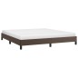 vidaXL Estructura de cama de cuero sintético marrón 160x200 cm vidaXL Estructura de cama de cuero sintético marrón 160x200 cm