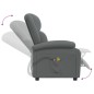 vidaXL Sillón de masaje eléctrico tela gris oscuro vidaXL Sillón de masaje eléctrico tela gris oscuro