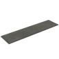 vidaXL Paneles de pared 12 uds terciopelo gris oscuro 60x15 cm 1,08 m² vidaXL Paneles de pared 12 uds terciopelo gris oscuro 60x15 cm 1,08 m²