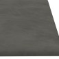 vidaXL Paneles de pared 12 uds terciopelo gris oscuro 60x15 cm 1,08 m² vidaXL Paneles de pared 12 uds terciopelo gris oscuro 60x15 cm 1,08 m²