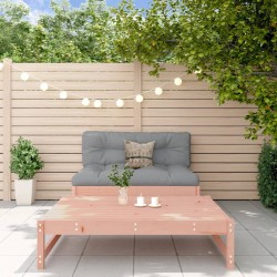 vidaXL Juego de muebles jardín 2 pzas y cojines madera abeto Douglas