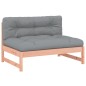 vidaXL Juego de muebles jardín 2 pzas y cojines madera abeto Douglas vidaXL Juego de muebles jardín 2 pzas y cojines madera abeto Douglas