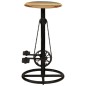 vidaXL Taburetes de cocina 2 unidades madera maciza reciclada vidaXL Taburetes de cocina 2 unidades madera maciza reciclada
