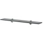 vidaXL Estantes flotantes 2 unidades vidrio 8 mm 70x20 cm vidaXL Estantes flotantes 2 unidades vidrio 8 mm 70x20 cm