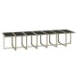 vidaXL Set comedor de jardín 15 pzas con cojines ratán sintético beige vidaXL Set comedor de jardín 15 pzas con cojines ratán sintético beige