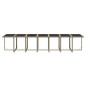 vidaXL Set comedor de jardín 15 pzas con cojines ratán sintético beige vidaXL Set comedor de jardín 15 pzas con cojines ratán sintético beige