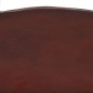 vidaXL Taburetes de barra de cocina 2 unidades cuero auténtico 52 cm vidaXL Taburetes de barra de cocina 2 unidades cuero auténtico 52 cm