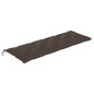 vidaXL Banco de jardín 3 plazas madera eucalipto gris y cojín 150 cm vidaXL Banco de jardín 3 plazas madera eucalipto gris y cojín 150 cm