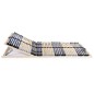 vidaXL Somieres de cama 2 uds con 42 láminas 7 zonas 80x200 cm