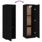 vidaXL Muebles para TV 5 piezas madera maciza de pino negro vidaXL Muebles para TV 5 piezas madera maciza de pino negro