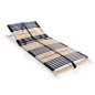 vidaXL Somieres de cama 2 uds con 42 láminas 7 zonas 80x200 cm
