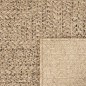 vidaXL Alfombra con aspecto de yute interior y exterior 140x200 cm vidaXL Alfombra con aspecto de yute interior y exterior 140x200 cm