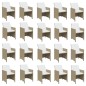 vidaXL Set comedor de jardín 21 pzas con cojines ratán sintético beige vidaXL Set comedor de jardín 21 pzas con cojines ratán sintético beige