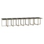 vidaXL Set comedor de jardín 21 pzas con cojines ratán sintético beige vidaXL Set comedor de jardín 21 pzas con cojines ratán sintético beige