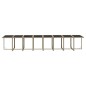 vidaXL Set comedor de jardín 21 pzas con cojines ratán sintético beige vidaXL Set comedor de jardín 21 pzas con cojines ratán sintético beige