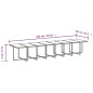 vidaXL Set comedor de jardín 21 pzas con cojines ratán sintético beige vidaXL Set comedor de jardín 21 pzas con cojines ratán sintético beige