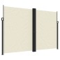 vidaXL Toldo lateral retráctil crema 220x600 cm vidaXL Toldo lateral retráctil crema 220x600 cm