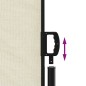 vidaXL Toldo lateral retráctil crema 220x600 cm vidaXL Toldo lateral retráctil crema 220x600 cm