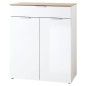Germania Cajonera GW-Oslo blanco y roble Germania Cajonera GW-Oslo blanco y roble