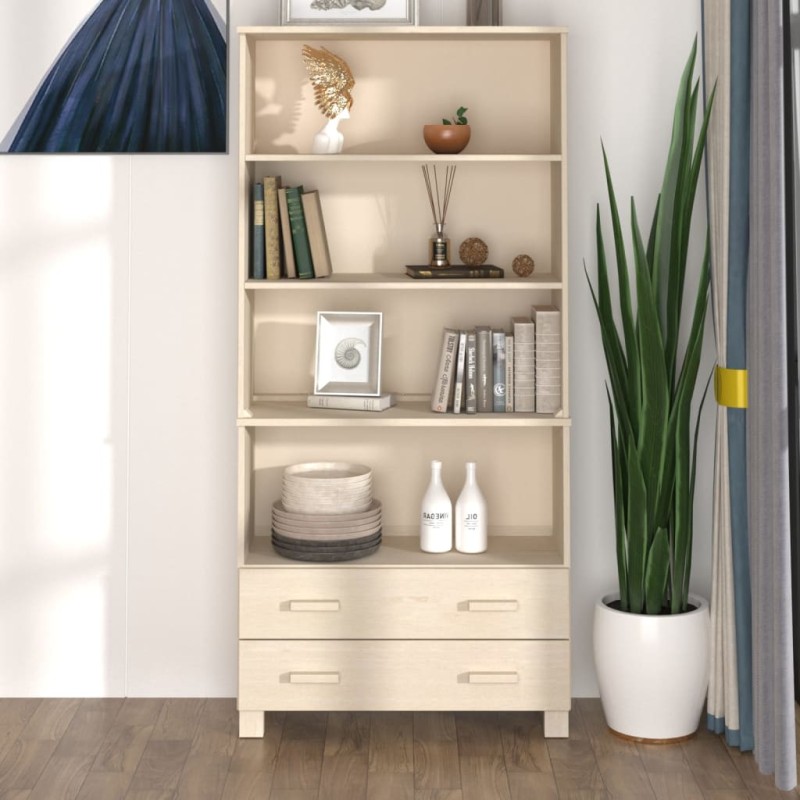 vidaXL Aparador HAMAR madera de pino maciza marrón miel vidaXL Aparador HAMAR madera de pino maciza marrón miel