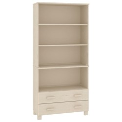 vidaXL Aparador HAMAR madera de pino maciza marrón miel