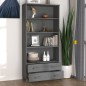 vidaXL Aparador HAMAR madera de pino maciza gris oscuro vidaXL Aparador HAMAR madera de pino maciza gris oscuro