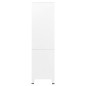 vidaXL Armario industrial de metal blanco 90x50x180 cm