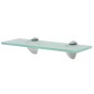 vidaXL Estantes flotantes 2 unidades vidrio 8 mm 30x10 cm vidaXL Estantes flotantes 2 unidades vidrio 8 mm 30x10 cm