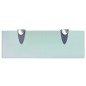 vidaXL Estantes flotantes 2 unidades vidrio 8 mm 30x10 cm vidaXL Estantes flotantes 2 unidades vidrio 8 mm 30x10 cm