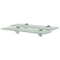 vidaXL Estantes flotantes 2 unidades vidrio 8 mm 40x10 cm vidaXL Estantes flotantes 2 unidades vidrio 8 mm 40x10 cm