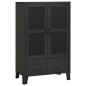 vidaXL Baúl de almacenaje industrial metal negro 70x40x115 cm vidaXL Baúl de almacenaje industrial metal negro 70x40x115 cm