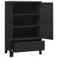 vidaXL Baúl de almacenaje industrial metal negro 70x40x115 cm vidaXL Baúl de almacenaje industrial metal negro 70x40x115 cm