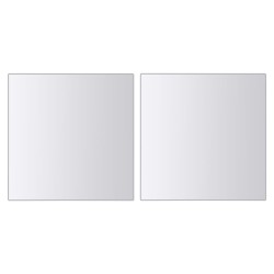 vidaXL Azulejos de espejo de diversas formas vidrio 16 unidades