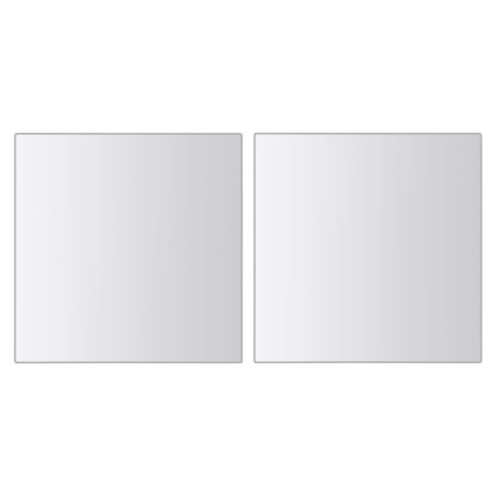 vidaXL Azulejos de espejo de diversas formas vidrio 16 unidades