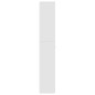 vidaXL Armario de oficina de contrachapado blanco brillo 60x32x190 cm vidaXL Armario de oficina de contrachapado blanco brillo 60x32x190 cm
