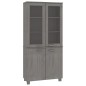 vidaXL Aparador HAMAR madera de pino maciza gris claro vidaXL Aparador HAMAR madera de pino maciza gris claro