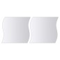 vidaXL Azulejos de espejo de diversas formas vidrio 16 unidades vidaXL Azulejos de espejo de diversas formas vidrio 16 unidades