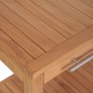 vidaXL Mueble de lavabo tocador madera teca maciza 74x45x75 cm vidaXL Mueble de lavabo tocador madera teca maciza 74x45x75 cm