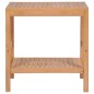 vidaXL Mueble de lavabo tocador madera teca maciza 74x45x75 cm vidaXL Mueble de lavabo tocador madera teca maciza 74x45x75 cm