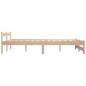 vidaXL Estructura de cama de madera maciza de pino 160x200 cm vidaXL Estructura de cama de madera maciza de pino 160x200 cm